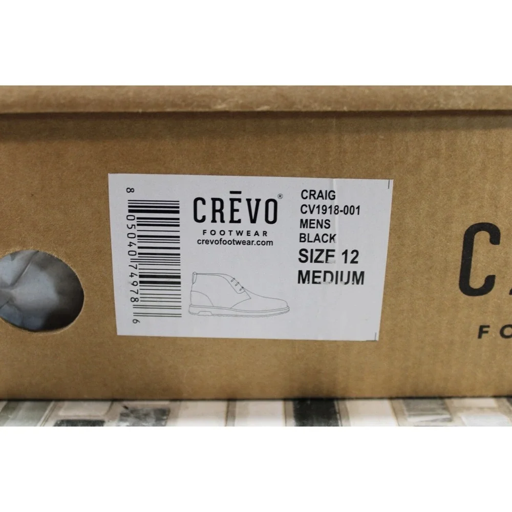 Crevo Craig CV1918-001‎ Black Size 12 Medium